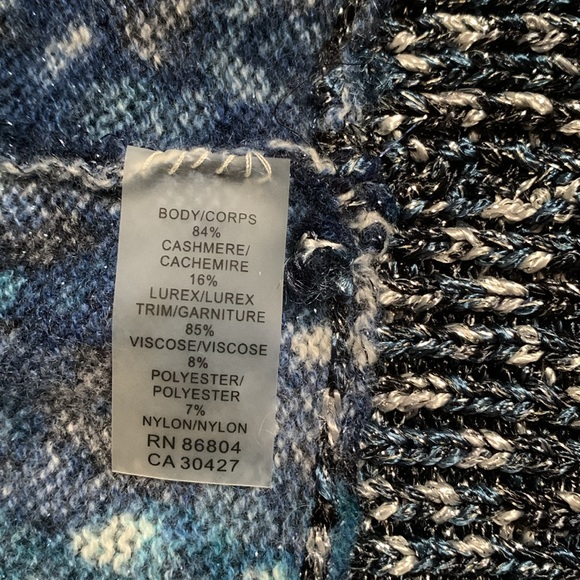 Maraschino Women’s Cashmere Cardigan, Size S - Picture 9 of 9